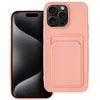 OEM dėklas, skirtas „iPhone 15 PRO MAX“ kortelių dėklui, rožinis