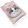 Nimmy Rinkinys 3in1 dėklas telefonui + krepšys + daiktų ieškikliui dėklas telefonui rožinės spalvos Big Eyed Pet 2.0 Cat