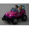 Jokomisiada Remote-controlled Rožinis CAR for dolls + boy and girl RC0734