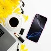 OEM dėklas, skirtas „iPhone 16 PRO“, sodriai rožinis
