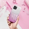 Oem Originalus iPhone 15 PRO MAX dėklas, blizgantis, skaidrus, rožinis