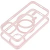 Dėklas Oem Case for iPhone 12 / 12 PRO Color Edge Mag Cover compatible with MagSafe pink