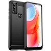 Hurtel Anglies dėklas, lankstus dangtelis, rankovė Motorola Moto G Play 2022 juoda