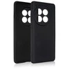 Beline Silikoninis OnePlus 12 5G dėklas telefonui juodos spalvos