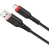 USB A tipo į „Lightning“ tipo laidas Hoco 2,4A 1 m X59 juodas