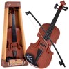 Jokomisiada Plastic violin with bow toy for children 42 cm IN0174 CI