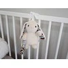 Jokomisiada Plush bunny music box cuddly toy mascot lullaby ZA5585