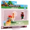 Pmi Kids World MINECRAFT S2 3D UŽVEDAMAS ŽAISLĖLIS - NOOR IR LAMA