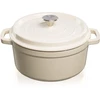 Sourcing Puodas Grand feu FEUMWHITE, 24 cm x 24 cm x 10.5 cm, 3.5 l