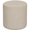 House Pouf Ejby sand color. 34x34x36cm