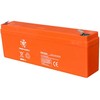 Power Bubble PB12023 Li-Ion akumulators (AGM) 12V 2.3Ah (178x35x61 mm) 0.85kg Oranžs