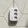 Power strip Forcell F-Energy 3 lizdai + USB C 30W + 3 x USB A QC3.0 PD + WiFi Tuya, SmartLife, Alexa 10A 2500W VT-PS03 baltas