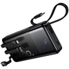 Powerbank 10000 mAh QC PD 2A 22,5W with built-in cables USB A + USB C + Lightning + Micro USB Hoco J156 juodas