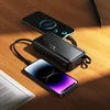 Powerbank 20000 mAh QC PD 2A 22,5W with built-in cables USB A + USB C + Lightning + Micro USB Hoco J156A juodas
