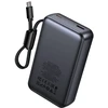 Powerbank 20000 mAh QC PD 2A 45W with built-in cable USB C Hoco Q54 metal pilka