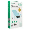 Nešiojamoji baterija 5V 3A 10000 mAh su integruotais laidais USB A / USB C / Lightning / Micro USB Charmast W1148 žalias