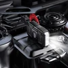 Powerbank 8000 mAh 2,4A 18W with a car jump-start function and air pump Hoco QS6 juodas