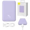 Powerbank Baseus Magnetic Mini 10000mAh 20W MagSafe (violetinė)