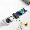 BlueStar Nešiojamoji baterija „Blue Star W0556P“ 2,1A 5000 mAh su integruota „Lightning“ jungtimi, juoda