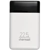 Powerbank Charmast W1202 PD3.0 3A 22,5W 10000 mAh with built-in cables USB C / Lightning baltas