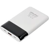 Powerbank Charmast W1202 PD3.0 3A 22,5W 10000 mAh with built-in cables USB C / Lightning baltas