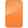 Nešiojamoji baterija, suderinama su „MagSafe Forcell F-Energy SuperSlim F5K8 QC4.0 PD3.0“ 15W 5000 mAh oranžinis