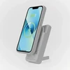 Powerbank compatible with MagSafe Forcell F-Energy MagStand QI2 F5K10 QC3.0 PD3.0 20W 5000 mAh baltas