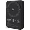 Powerbank compatible with MagSafe Forcell F-Energy MagStand QI2 F5K10 QC3.0 PD3.0 20W 5000 mAh juodas