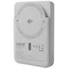 Powerbank compatible with MagSafe Forcell F-Energy MagStand QI2 F5K10 QC3.0 PD3.0 20W 5000 mAh baltas