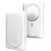 Powerbank compatible with MagSafe Forcell F-Energy MagStand F10K2 QC3.0 PD 5A 20W 10000 mAh baltas
