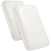Powerbank compatible with MagSafe Hoco 10000 mAh QC PD 2A 20W J141 milky baltas