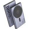 Powerbank compatible with MagSafe Hoco 5000 mAh QC PD 20W Q32 metal pilka