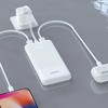 Powerbank Dudao K10 10000mAh 2.4A 2 x USB-A - juodas