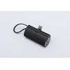 „Forcell F-Energy“ išorinė baterija „F5K3 PD 20W 5000 mAh“ su integruota USB C jungtimi, juoda