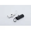 „Forcell F-Energy“ išorinė baterija „F5K3 PD 20W 5000 mAh“ su integruota „Lightning“ jungtimi, juoda
