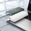 Hoco 10000 mAh 2A J158A Powerbank (baltas)