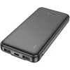 Powerbank Hoco 10000 mAh 2A with built-in cables USB C + Lightning J118 juodas