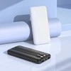 Powerbank Hoco 10000 mAh 2A with built-in cables USB C + Lightning J118 juodas