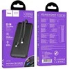 Powerbank Hoco 10000 mAh 2A with built-in cables USB C + Lightning J118 juodas