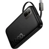 Powerbank Hoco 10000 mAh QC PD 20W with retractable cable USB C Q51 juodas