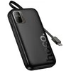 Powerbank Hoco 10000 mAh QC PD 20W with retractable cable USB C Q51 juodas