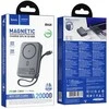 Išorinė baterija Power Bank Hoco Q44A 45W MagSafe 20000mAh juoda