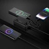 Powerbank Hoco 20000 mAh QC PD 2A 22,5W with built-in cables USB C + Lightning J171A juodas