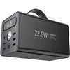 Nešiojamoji baterija Hoco 60000 mAh QC PD 3A 22,5W DC12V su įmontuotu apšvietimu J138 juodas
