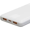 Wozinsky Wpower WPBBK-3 10000 mAh 10W 2x USB-A 2A Powerbank - baltas