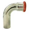 Press elbow Assotherm 90. MF. 18 mm – press