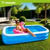 Inflatable pool 262x175x50cm Trizand