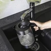 Profi Cook ProfiCook PC-WKS 1322 G electric virdulys 1.7 L 2200 W Sidabrinis, Juodas, Transparent