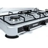 PROMIS KG400 Four-burner gas stove sidabrinis
