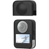 PULUZ silicone lens cover DJI Osmo 360 (Juodas)